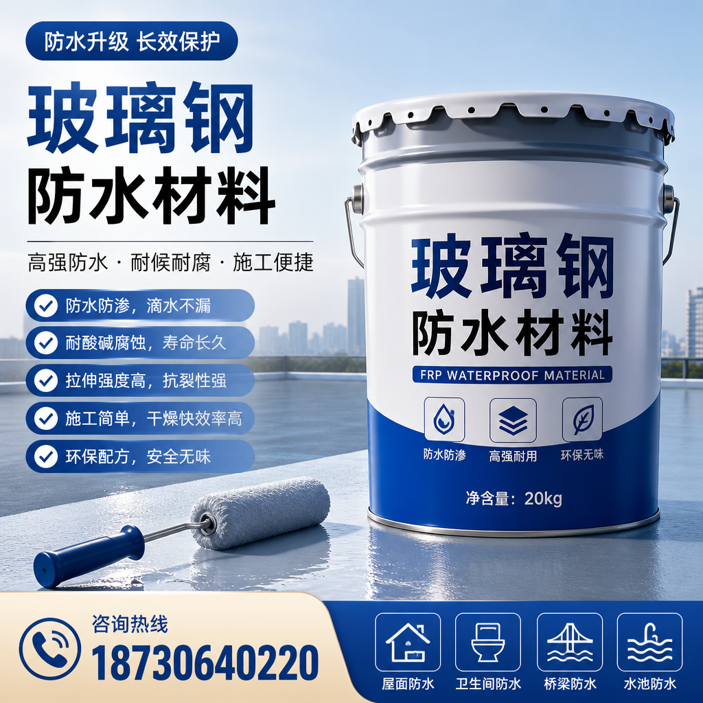 专家解析:玻璃钢防水材料的市场前景分析在 济源