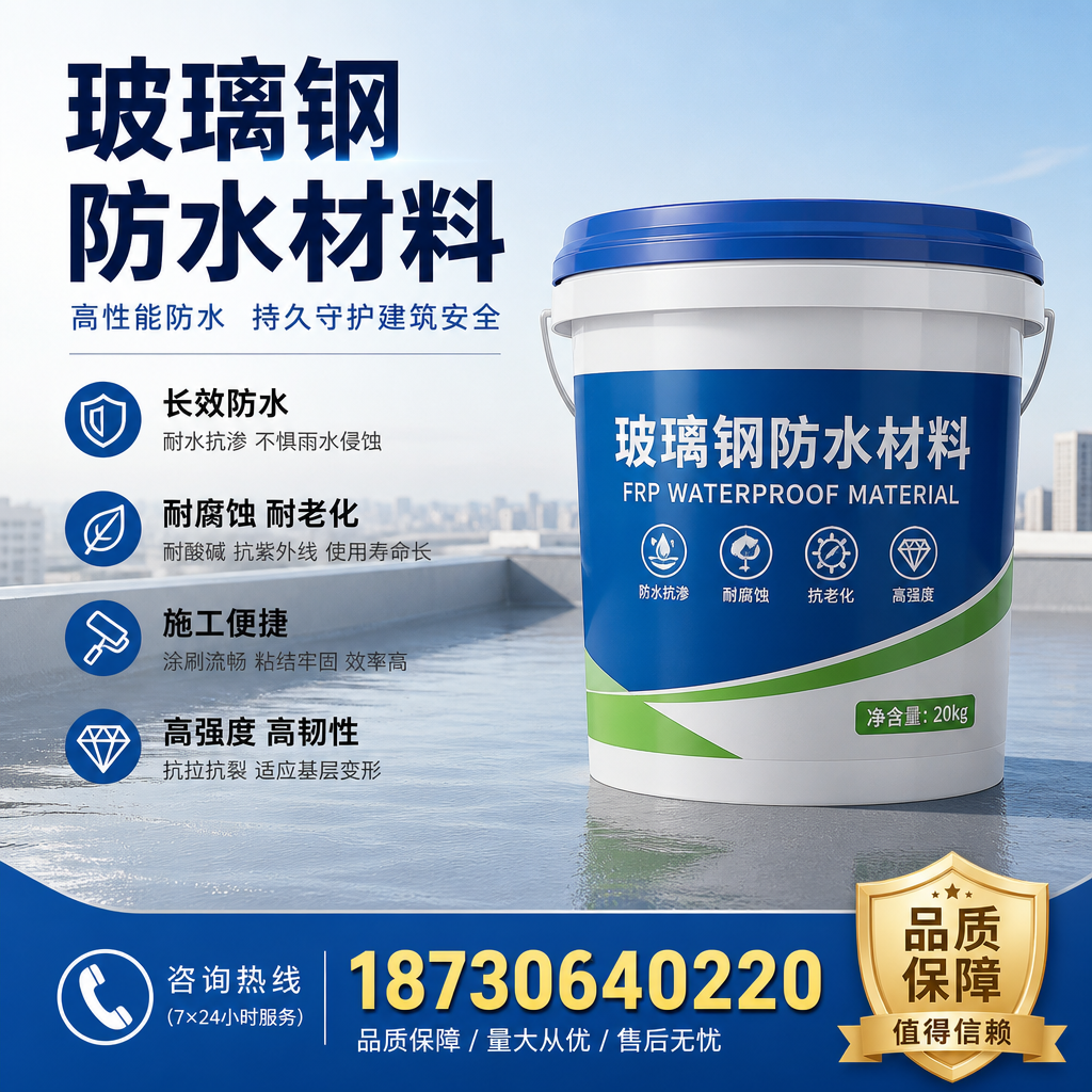 专家解析:玻璃钢防水材料的市场前景分析在 济源